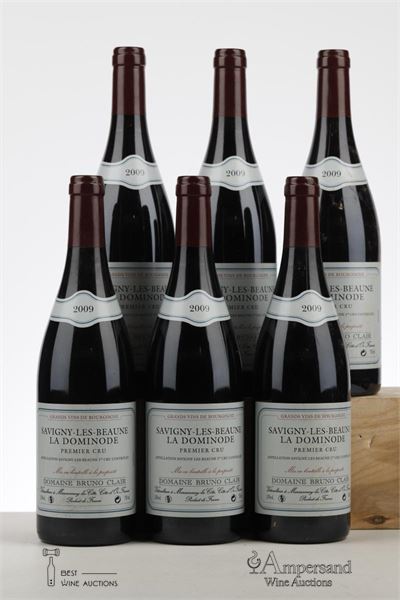 SAVIGNY LES BEAUNE LA DOMINODE 2009 - Bruno Clair - 6 Bottles