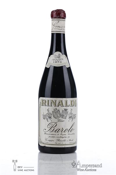 BAROLO 1970 - Giuseppe Rinaldi  - 1 Bottle