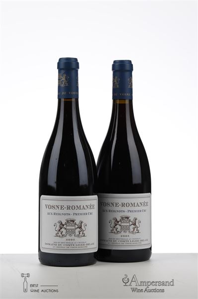 VOSNE ROMANEE AUX REIGNOTS 2005 - Comte Liger Belair - 2 Bottles