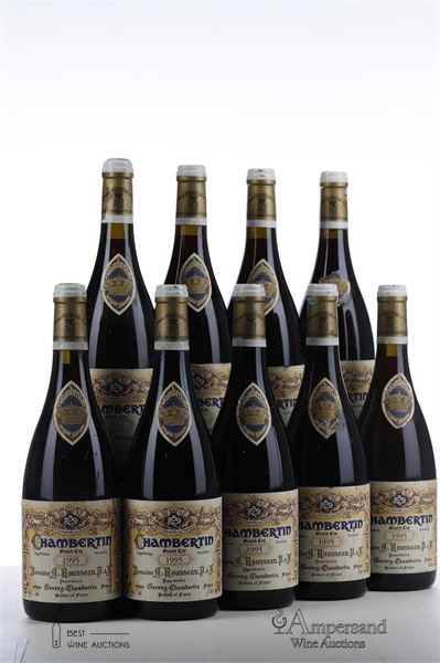 CHAMBERTIN 1995 - Armand Rousseau - 9 Bottles