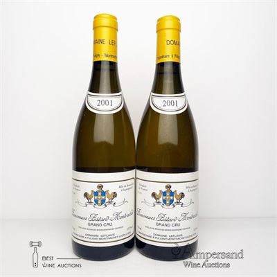 BIENVENUES BATARD MONTRACHET 2001 - Domaine Leflaive - 2 Bottles