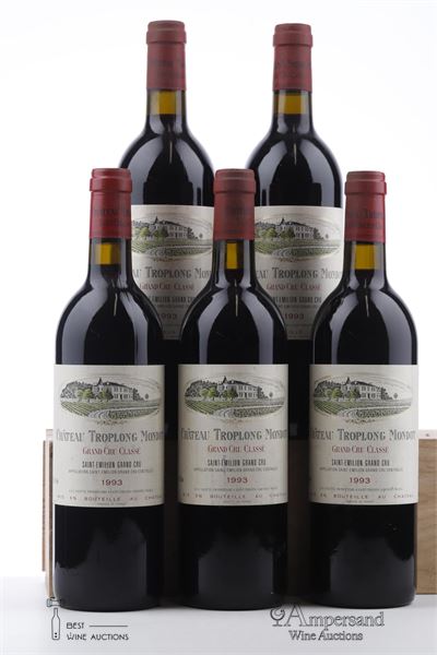 TROPLONG MONDOT 1993 - Mc - 5 Bottles