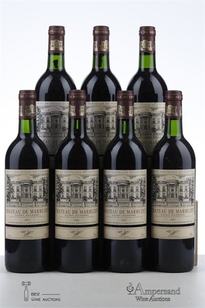DE MARBUZET 1991 - Mc - 7 Bottles