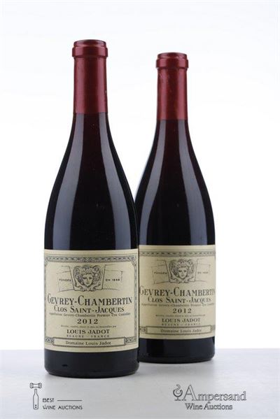 GEVREY CHAMBERTIN CLOS ST JACQUES 2012 - Louis Jadot - 2 Bottles