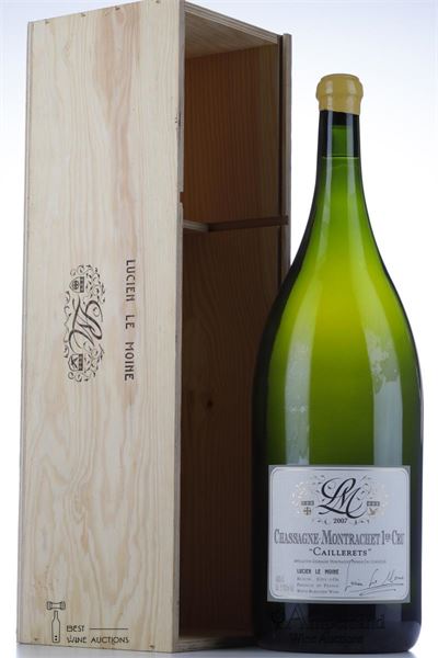 CHASSAGNE MONTRACHET BLANC LES CAILLERETS Lucien le Moine 2007 - 6 Liter in Owc