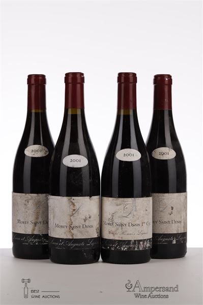 MOREY ST DENIS 2001 - Lucie et Auguste Lignier - 4 Bottles