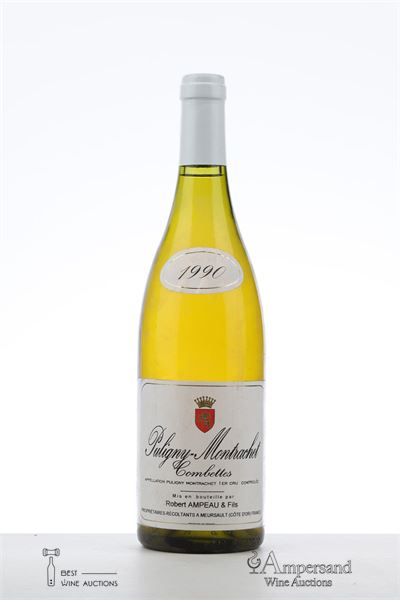 PULIGNY MONTRACHET LES COMBETTES 1990 - Robert Ampeau - 1 Bottle