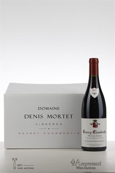 GEVREY CHAMBERTIN MES CINQ TERROIRS 2019 - Denis Mortet - 6 Bottles - Oc 6