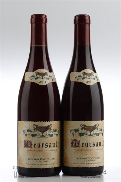 MEURSAULT ROUGE 2011 - Coche Dury - 2 Bottles
