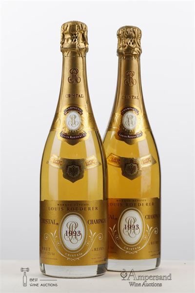 CRISTAL ROEDERER 1993 - Louis Roederer - 2 Bottles