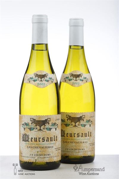 MEURSAULT LES CHEVALIERES 2002 - Coche Dury - 2 Bottles