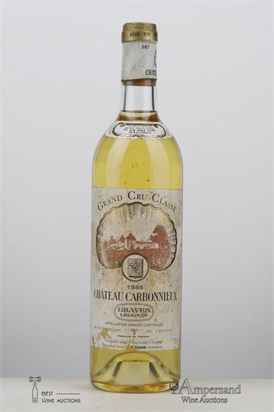 CARBONNIEUX BLANC 1986 - Mc - 1 Bottle