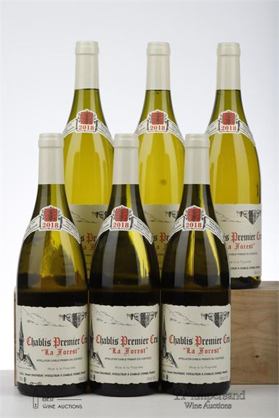 CHABLIS LA FOREST 2018 - Vincent Dauvissat - 6 Bottles