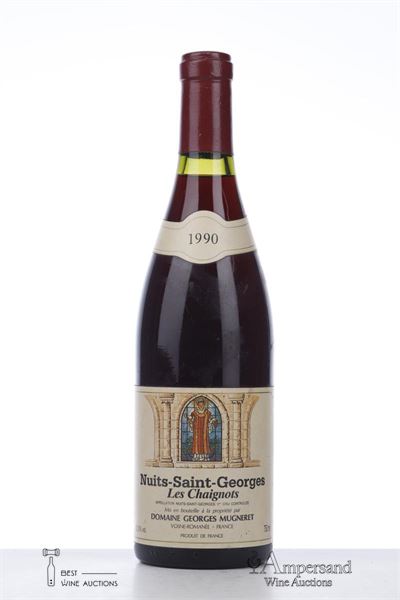 NUITS ST GEORGES LES CHAIGNOTS 1990 - Georges Mugneret - 1 Bottle