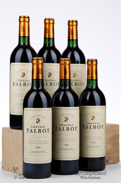 TALBOT 1988  - 6 Bottles