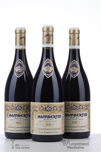 CHAMBERTIN 2020 - Armand Rousseau - 3 Bottles - Oc 6