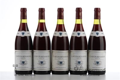CORTON RENARDES 1990 - Maillard - 9 Bottles