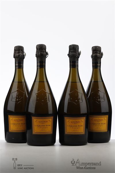 VEUVE CLICQUOT LA GRANDE DAME 1995 - Veuve Clicquot - 4 Bottles