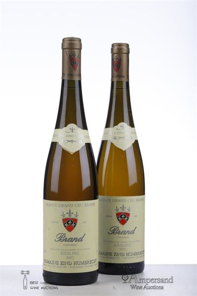 RIESLING BRAND 1*2002 + 1*2003  - Zind Humbrecht - 2 Bottles