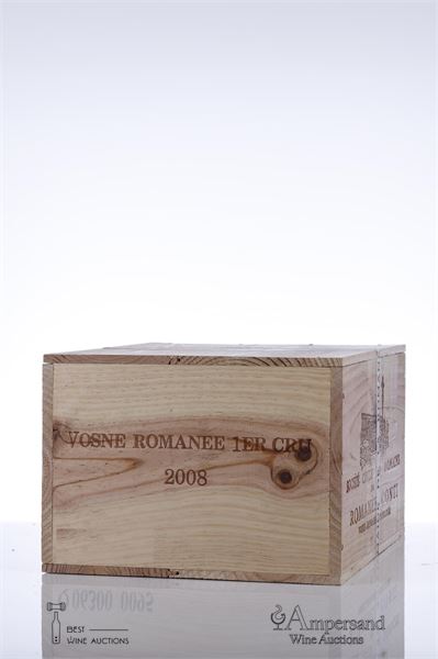 VOSNE ROMANEE CUVEE DUVAULT BLOCHET 2008 - Domaine de la Romanee Conti - 6 Bottles - Owc 6