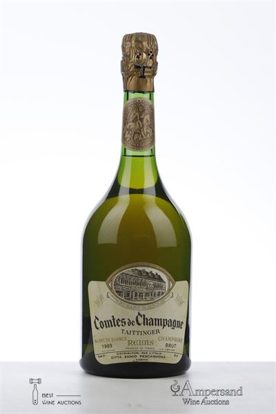 TAITTINGER COMTES DE CHAMPAGNE 1969 - Taittinger - 1 Bottle
