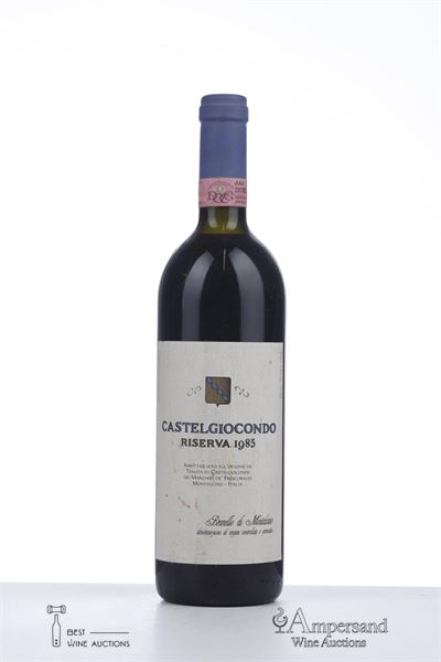 BRUNELLO DI MONTALCINO RISERVA CASTELGIOCONDO 1985 - Frescobaldi - 1 Bottle