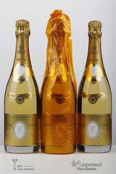 CRISTAL ROEDERER 2008 - Louis Roederer - 3 Bottles