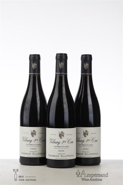 VOLNAY LES BROUILLARDS 2020 - Georges Glantenay - 3 Bottles