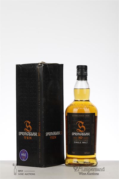 SPRINGBANK 10 Y NV - Springbank - 46% - 1 x 0,70Ltr - Oc 1