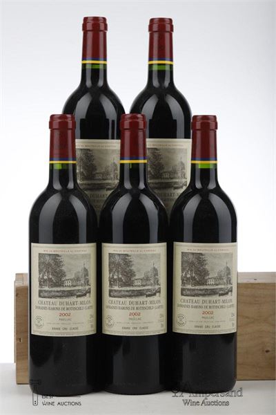 DUHART MILON ROTHSCHILD 2002 - Mc - 5 Bottles