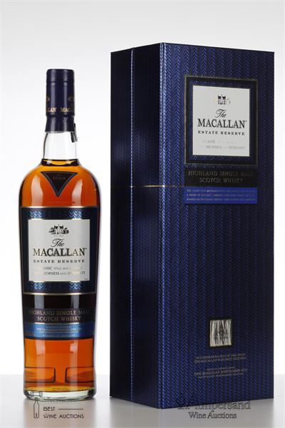 MACALLAN ESTATE RESERVE NV - Macallan - The 1824 Collection - Sherry seasoned Spanish Oak Hogsheads - 45.7% - 1 Bottle - Oc 1