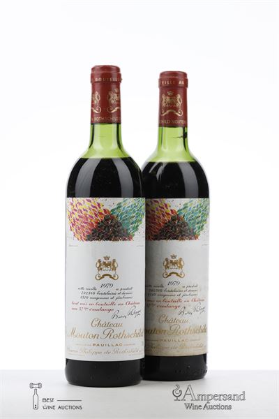 MOUTON ROTHSCHILD 1979 - Mc - 2 Bottles