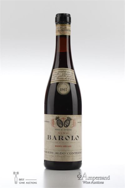 BAROLO RISERVA SPECIALE 1967 - Aldo Conterno - 1 Bottle