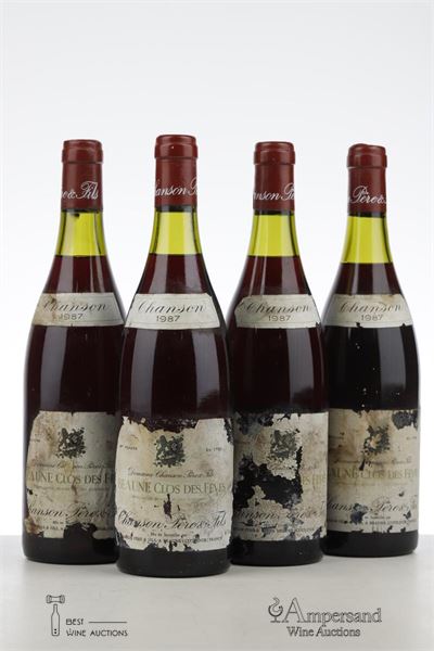 BEAUNE CLOS DES FEVES 1987 - Chanson - 4 Bottles
