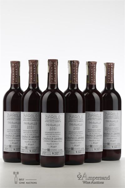 BAROLO PAIAGALLO 2021 - Canonica - 6 Bottles