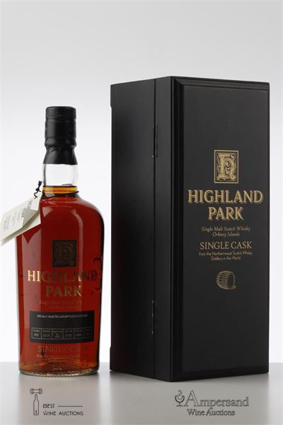 1989 HIGHLAND PARK SINGLE CASK - Bottled in 2005 - Cask n°4386 - 1 Bottle - Owc 1