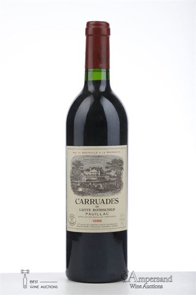 CARRUADES DE LAFITE ROTHSCHILD 1988 - Mc - 1 Bottle