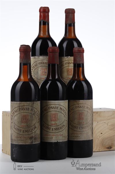 PAVIE MACQUIN 1967 - Negociant - 5 Bottles