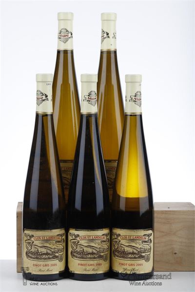 PINOT GRIS CLOS ST LANDELIN 2005 - Rene Mure - 5 Bottles
