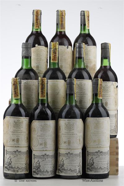 MARQUES DE RISCAL 1976 - Marques de Riscal - 11 Bottles