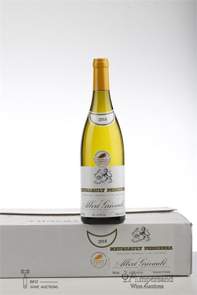 MEURSAULT PERRIERES 2018 - Albert Grivault - 6 Bottles - Oc 6