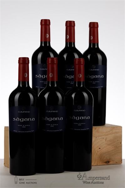 SAGANA NERO D'AVOLA 2002 - Cusumano - 6 Bottles