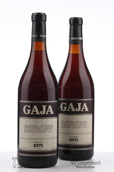 BARBARESCO 1971 - Gaja - 2 Bottles