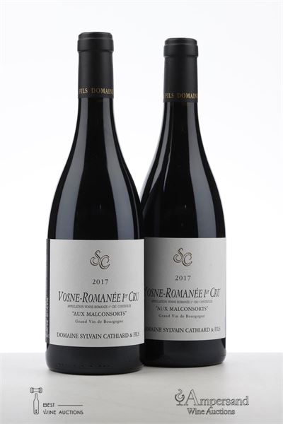 VOSNE ROMANEE AUX MALCONSORTS 2017 - Sylvain Cathiard - 2 Bottles