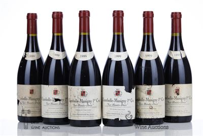 CHAMBOLLE MUSIGNY LES HAUTS DOIX 1999 - Robert Groffier - 6 Bottles