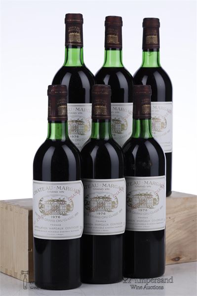 MARGAUX 1976 - 6 Bottles - Owc 12