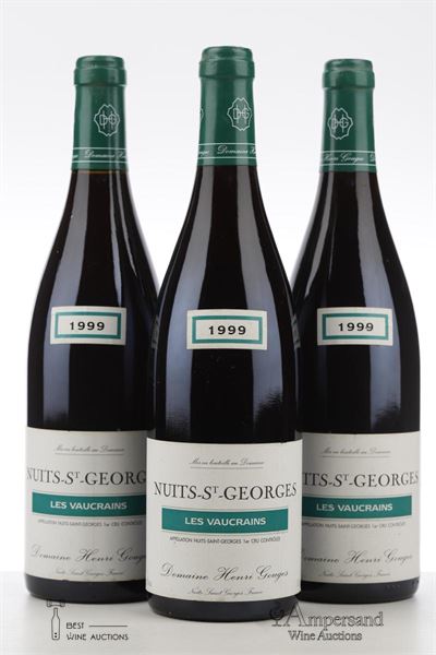 NUITS ST GEORGES LES VAUCRAINS 1999 - Henri Gouges - 3 Bottles