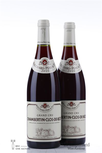 CHAMBERTIN CLOS DE BEZE 2010 - Bouchard - 2 Bottles