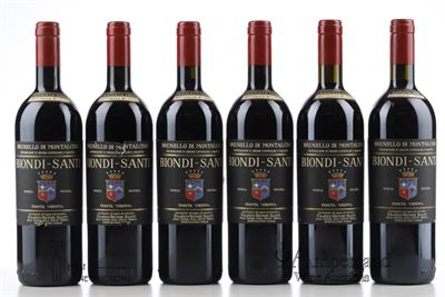 BRUNELLO DI MONTALCINO IL GREPPO 1998 - Biondi Santi - 6 Bottles - Oc 6