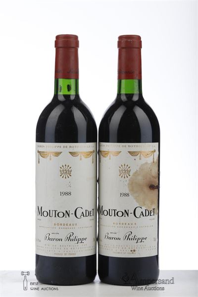 MOUTON CADET 1988 - Mc - 2 Bottles